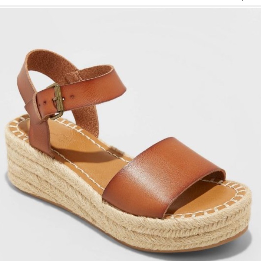 FLASH SALE Braided-jute Espadrille Platform